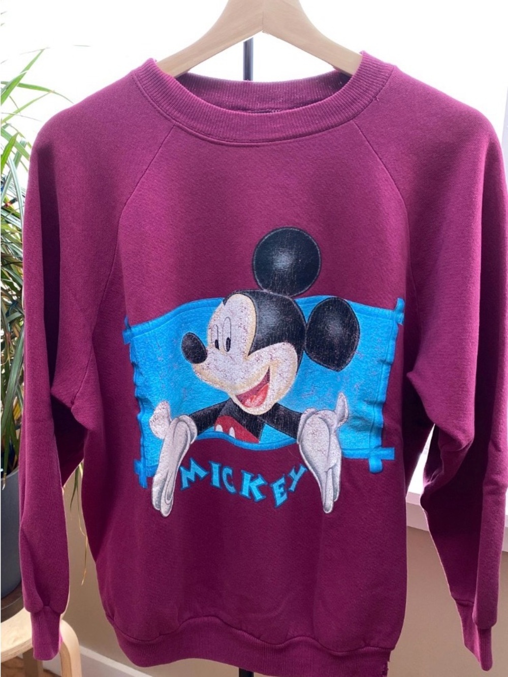 Vintage Mickey Unlimited, 90s Graphic Crewneck Sweatshirt, Large, Disney